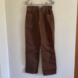 Reformation Cowboy High Rise Straight Jeans